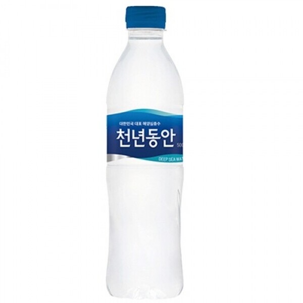 마켓Q,천년동안 500ml 20병입 X 2팩, 1 SET(40병),,천년동안,천년동안 키즈워터, 강원심층수, 해양심층수, 천연미네랄 워터,물,생수,물500,생수500,식품 > 생수/커피/음료/유제품