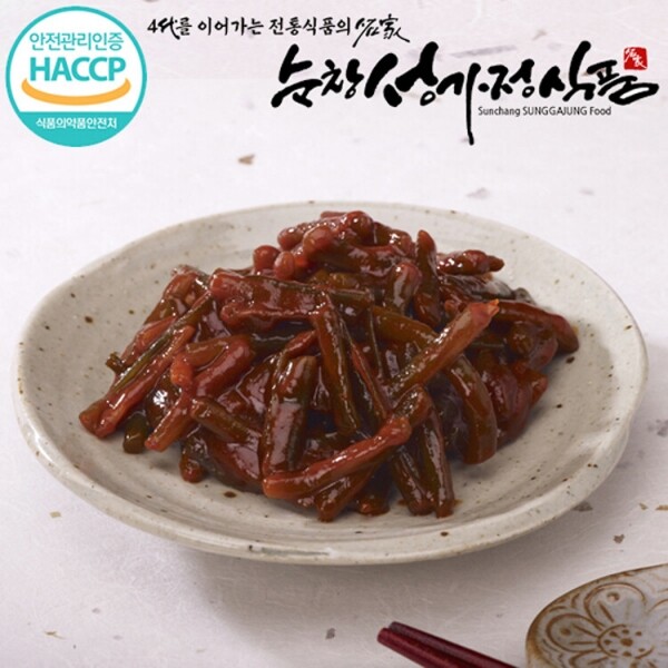 마켓Q,[담가, 순창성가정식품] 마늘쫑장아찌 500g (우리농산물, 산지직송),,담가,27322,순창마늘쫑,성가정마늘쫑,순창장아찌,성가정장아찌,고추장마늘쫑,식품 > 반찬/젓갈