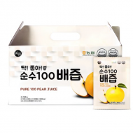 미쁨생활건강 딱좋아 순수100 배즙, 90ml, 30개