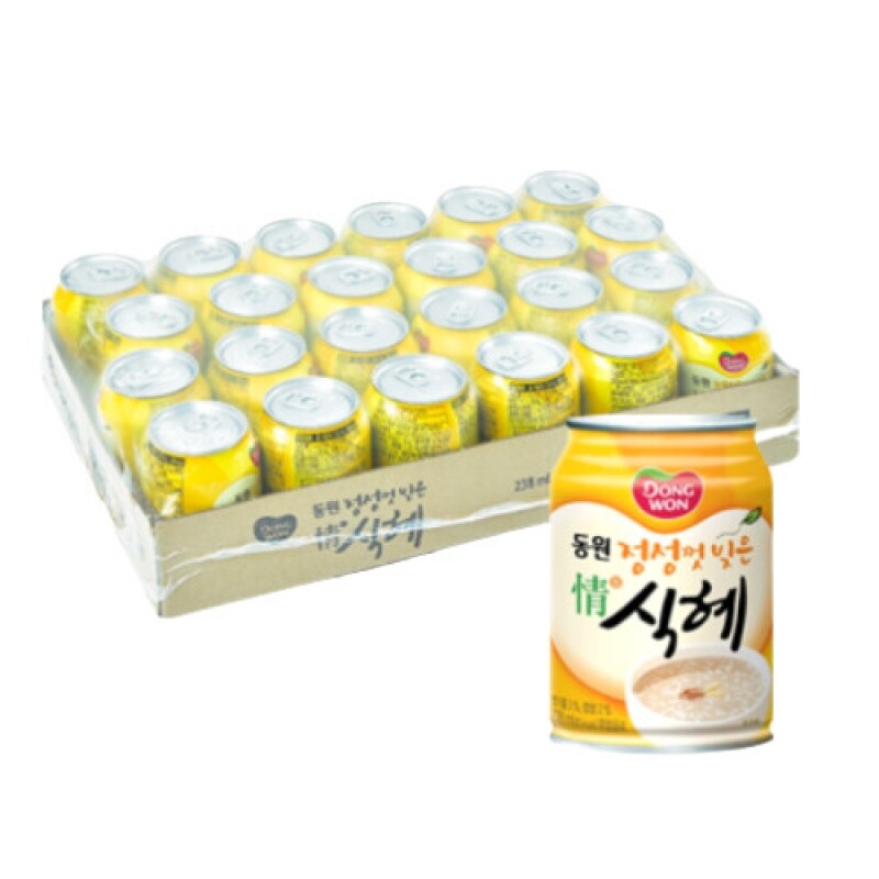 마켓Q,동원 정성으로 빚은 정식혜 238ml*24,밥알을 걸러 깔끔한 정성으로 빚은 정식혜,,34997,식혜농축액,느린식혜,식혜캔,식혜만들기,식혜,밥알없는식혜,식혜병,동원식혜,식혜효능,식혜칼로리,캔식혜,식혜만드는법,음료수,식혜기계,차음료,정식혜,유기농식혜,임산부식혜,식혜원액,캔음료,식품 > 가공식품